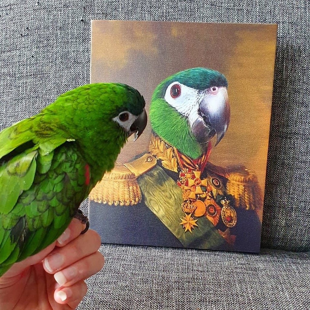 The Colonel - Custom Pet Canvas