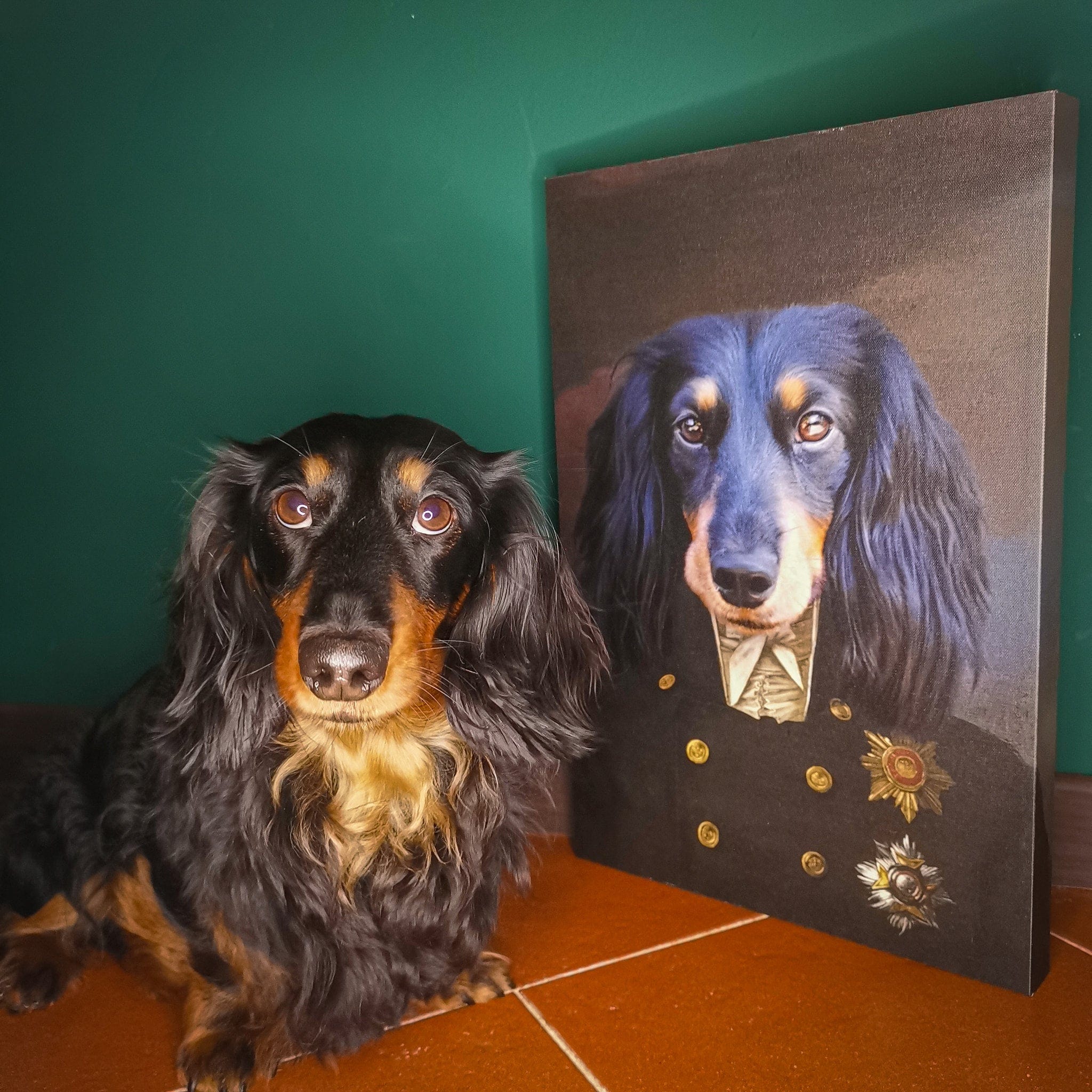 The Captain - Custom Pet Canvas