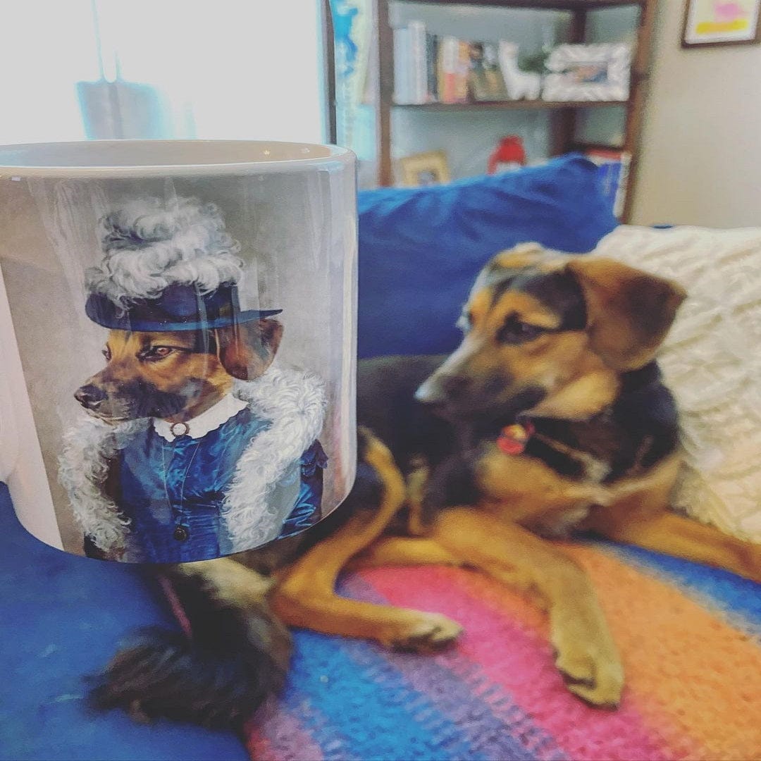 The Boa Lady - Custom Mug