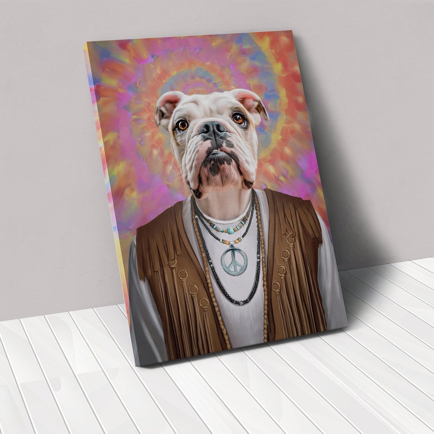 The Hippie - Custom Pet Canvas