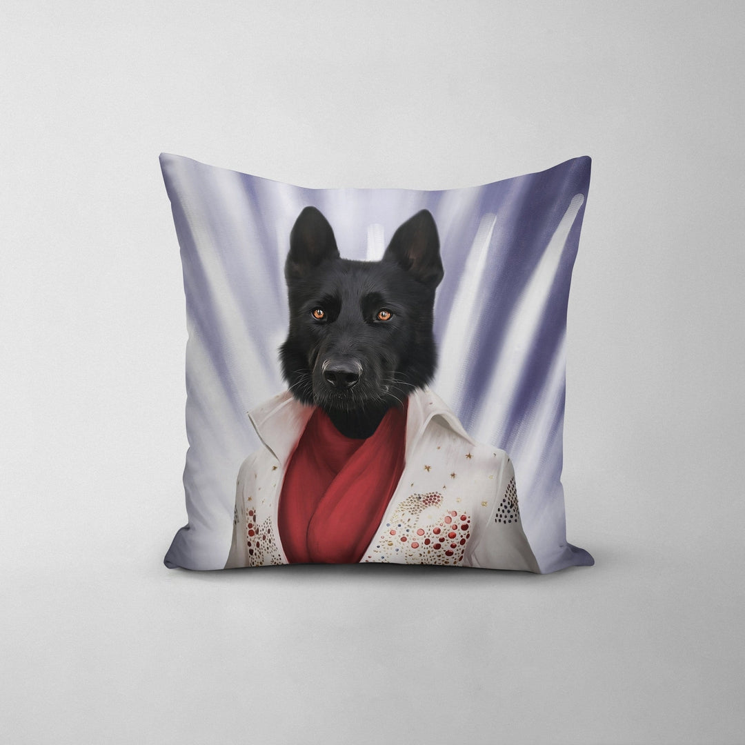 The Rock God - Custom Throw Pillow
