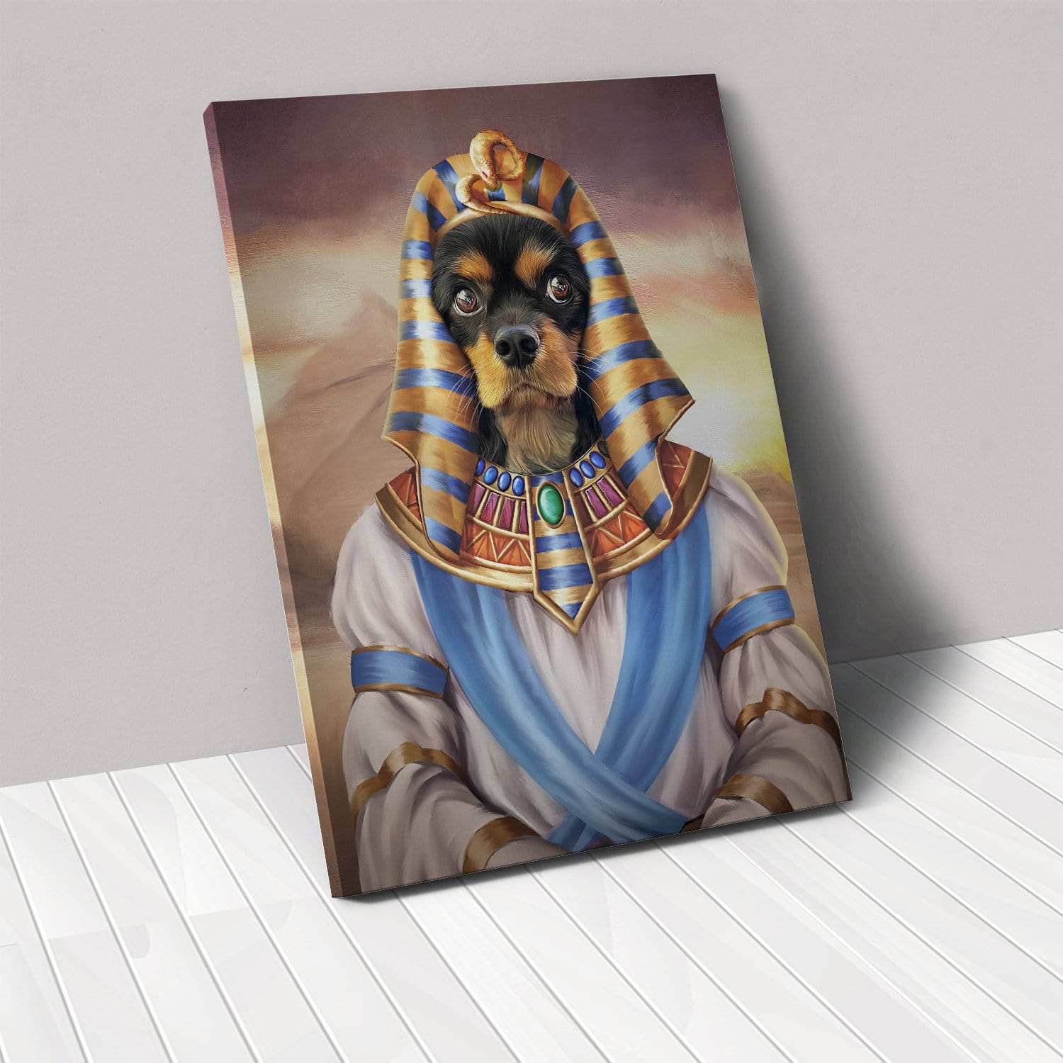 The Pharaoh - Custom Pet Canvas