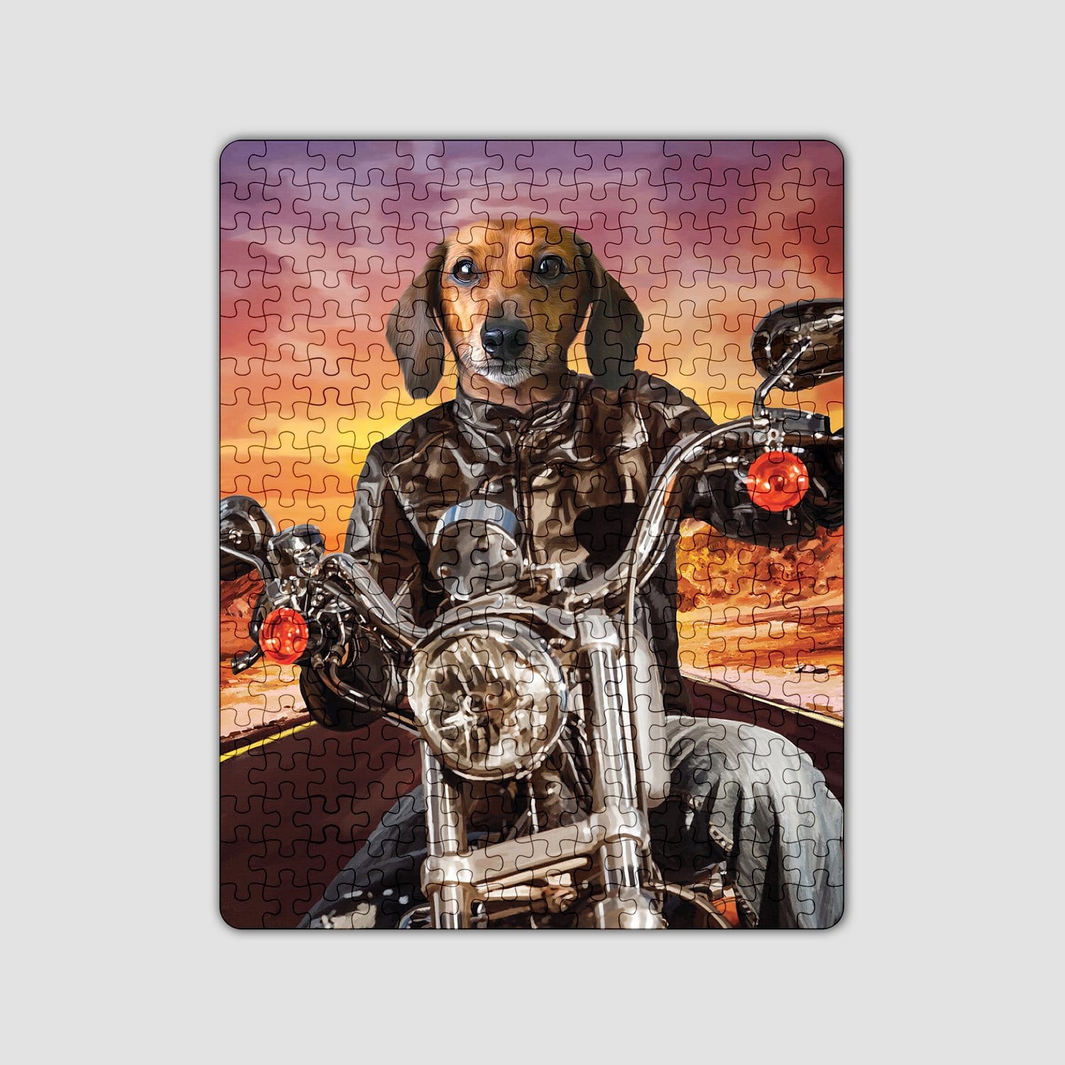 The Biker - Custom Puzzle