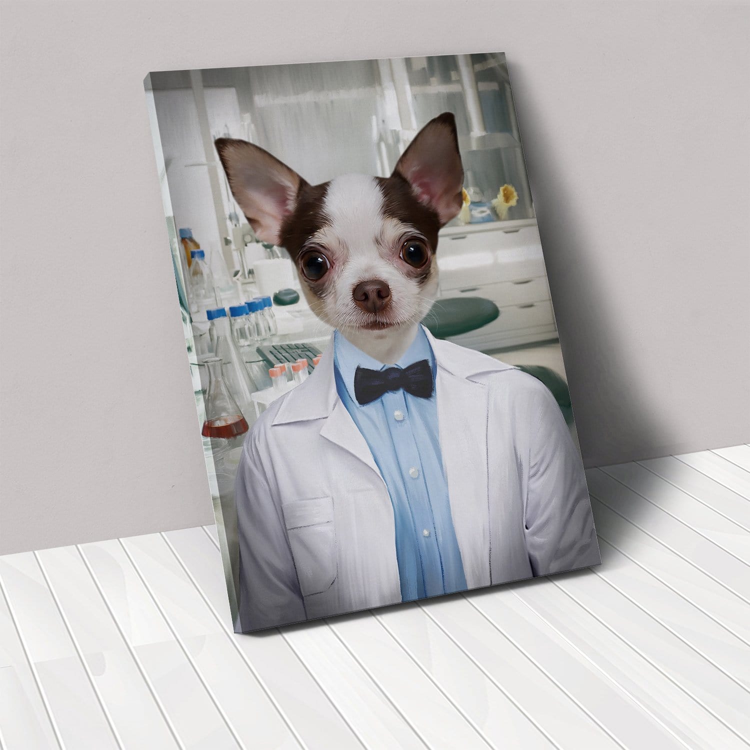 The Scientist - Custom Pet Canvas