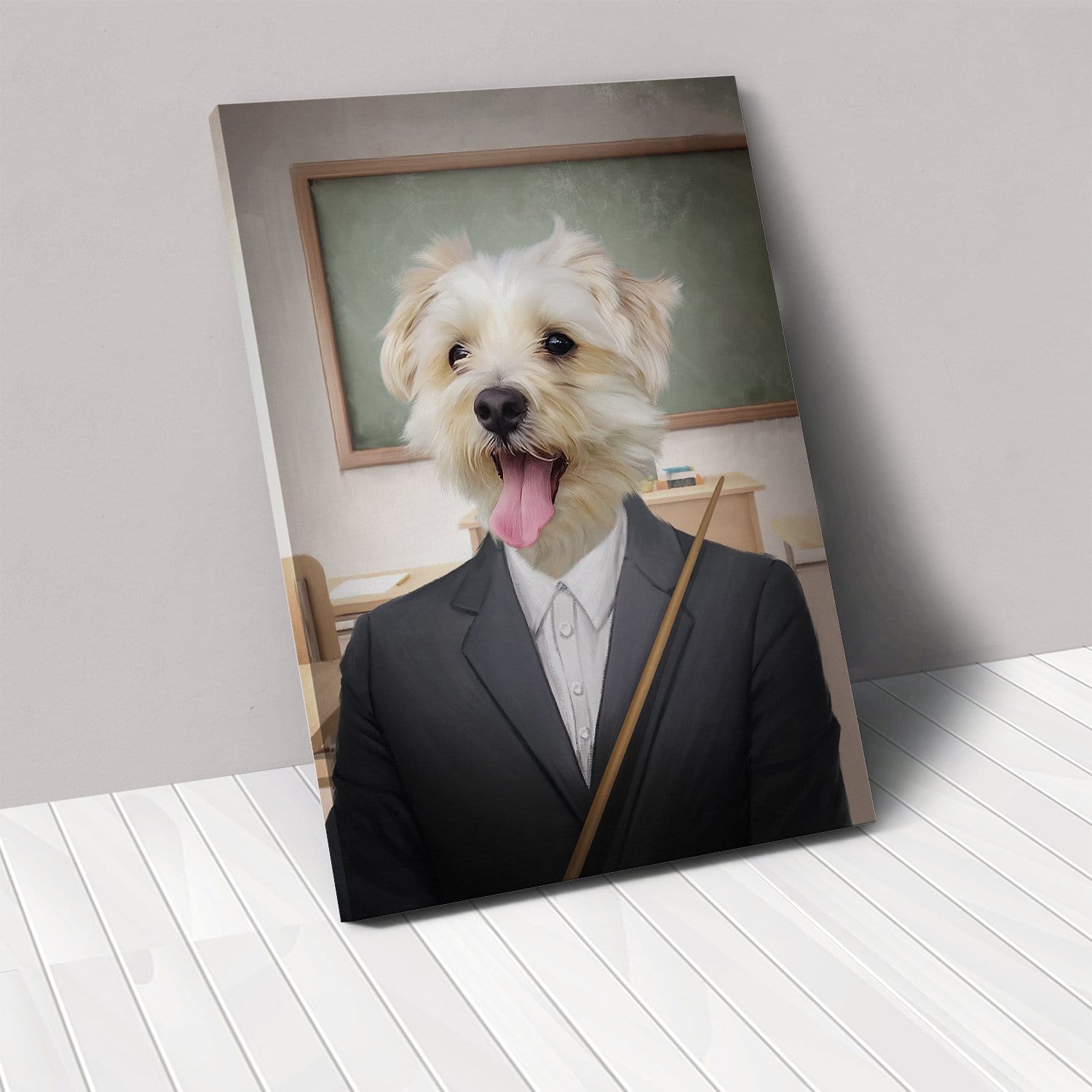 The Teacher - Custom Pet Canvas
