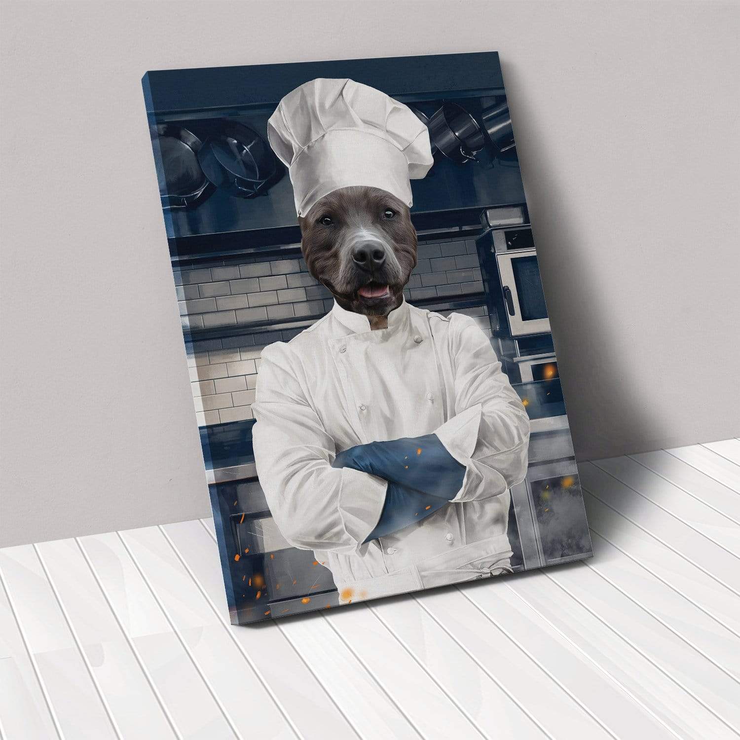The Chef - Custom Pet Canvas