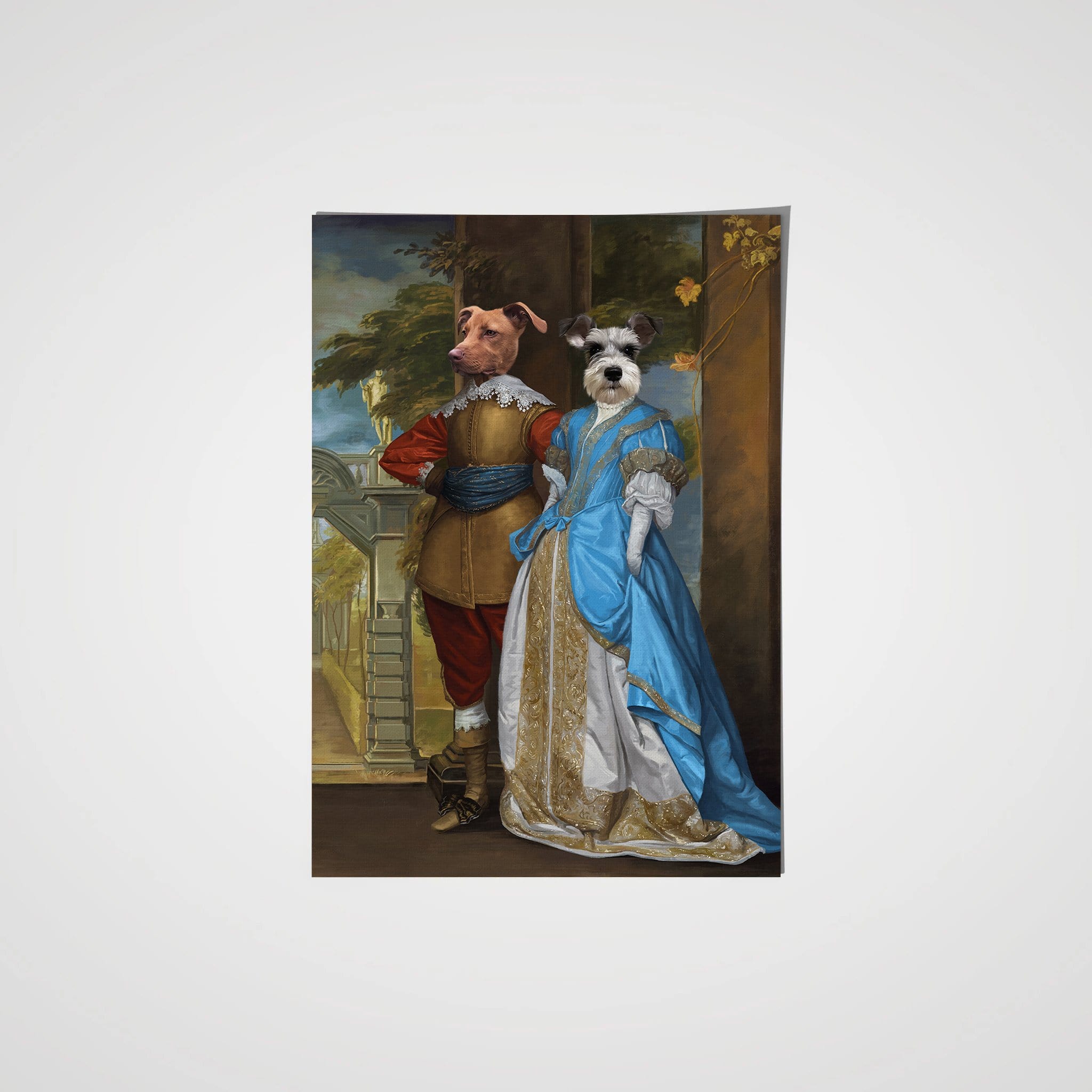 The Fancy Date - Custom Pet Poster