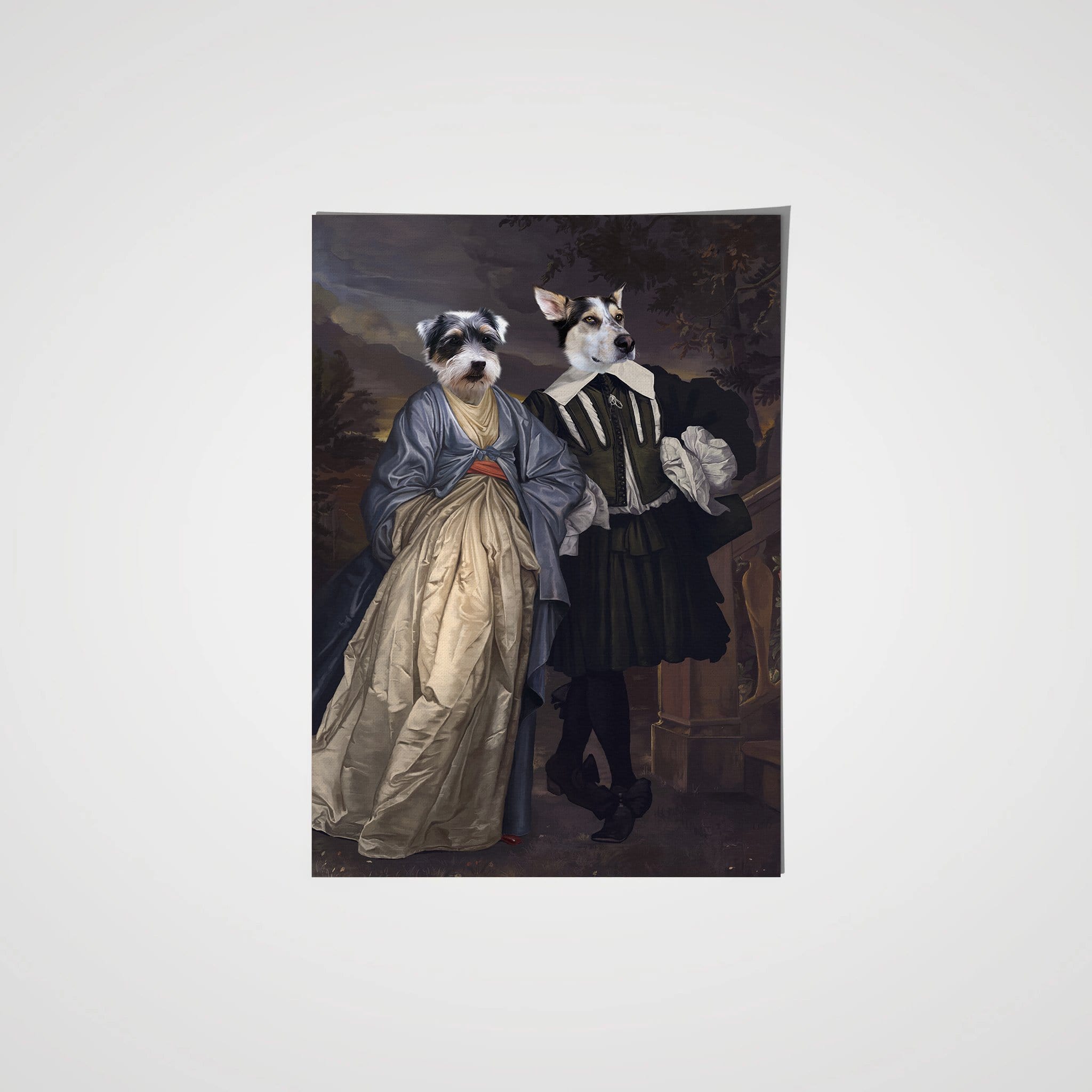 The Midnight Stroll - Custom Pet Poster