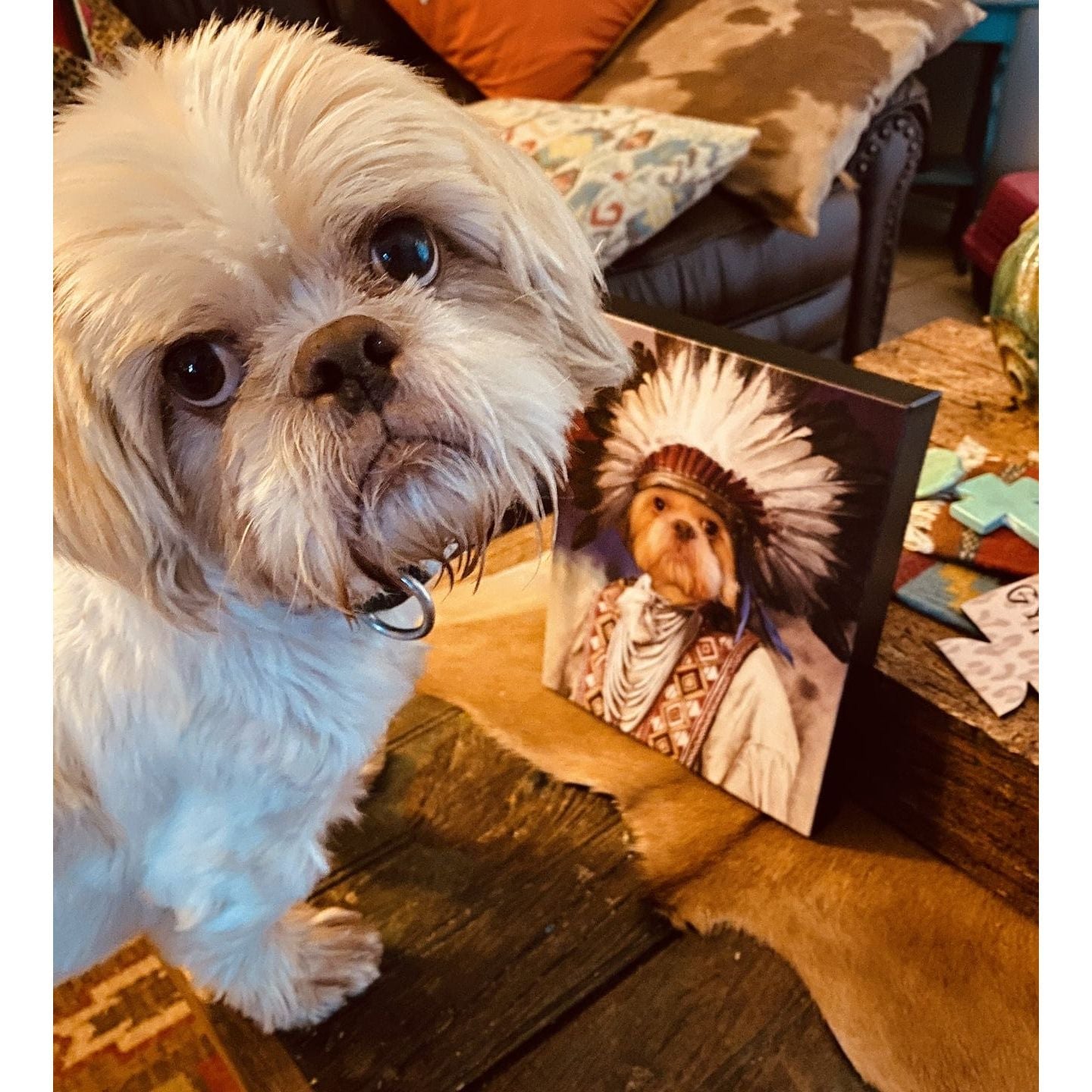 The Chief - Custom Pet Canvas
