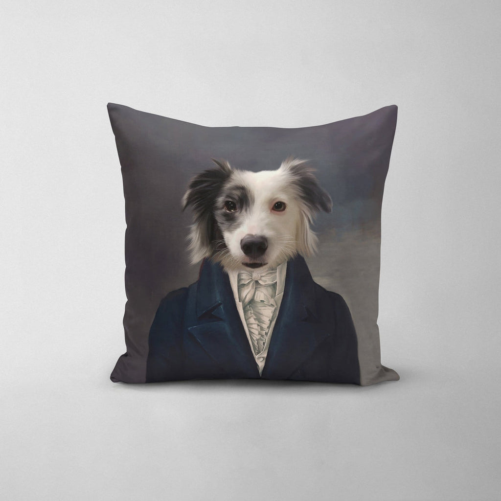 The Aristocrat - Custom Throw Pillow