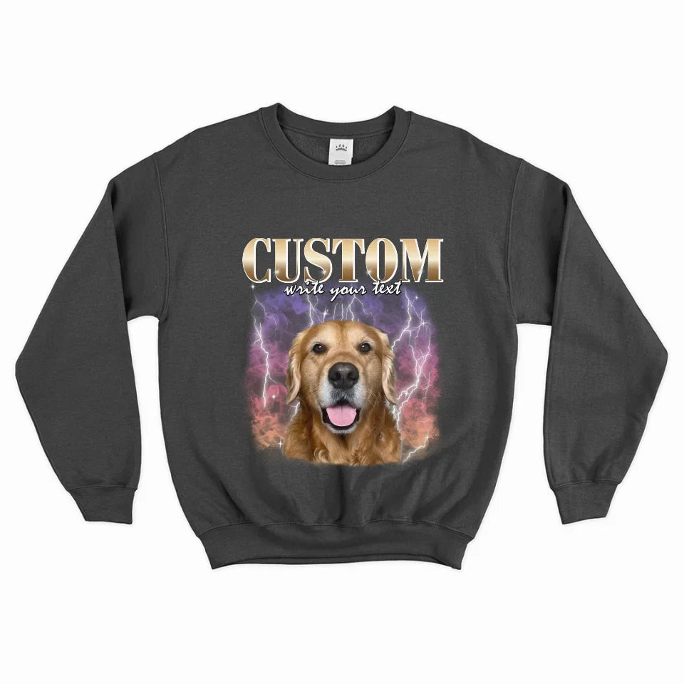 Custom Vintage Style Pet Sweatshirt