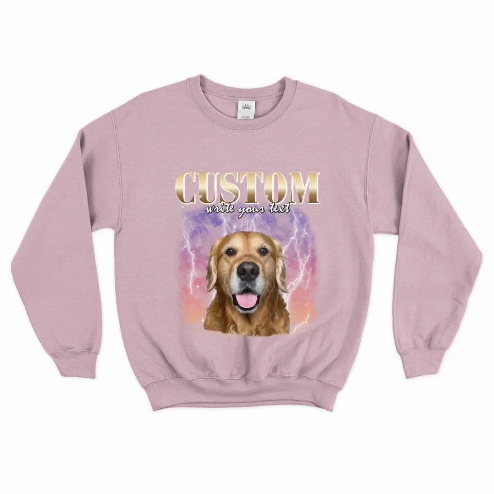 Custom Vintage Style Pet Sweatshirt