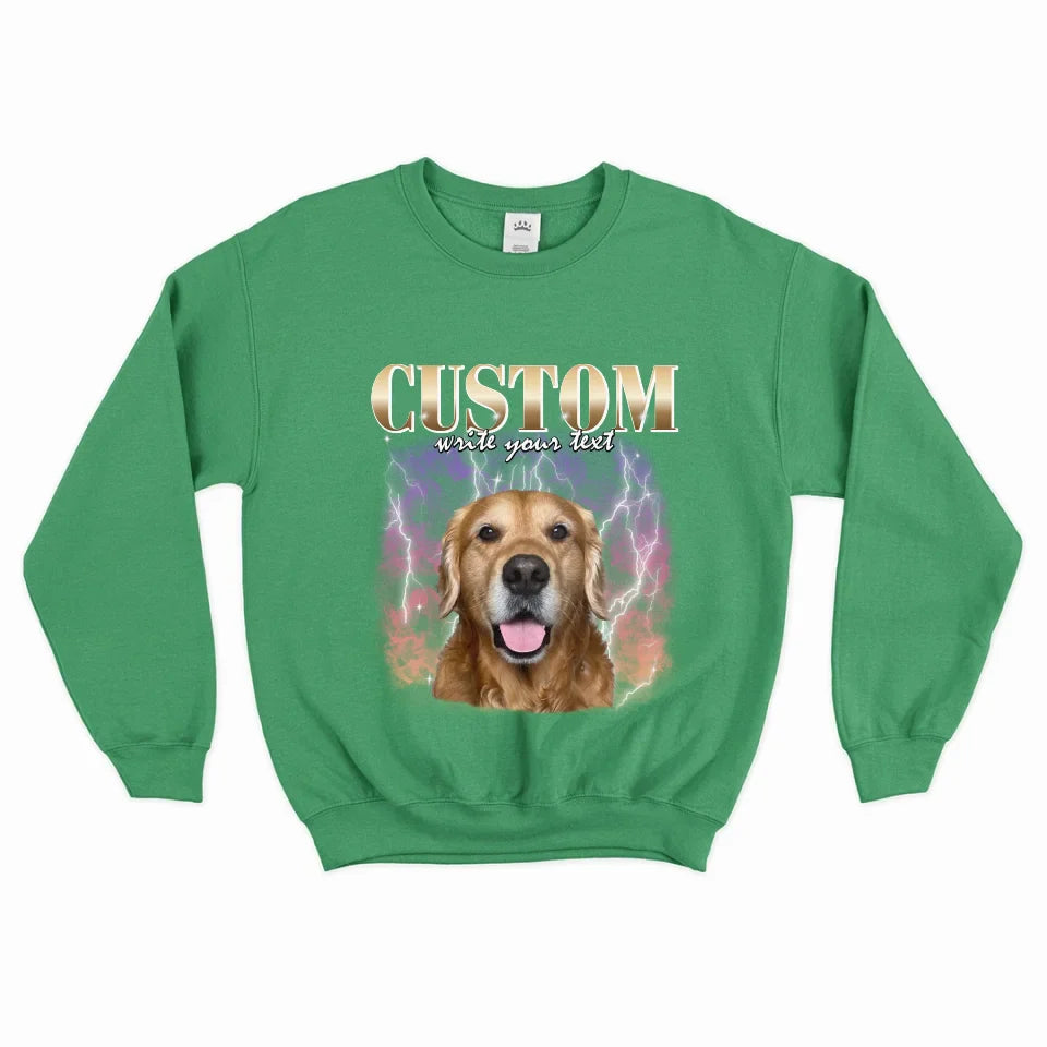Custom Vintage Style Pet Sweatshirt