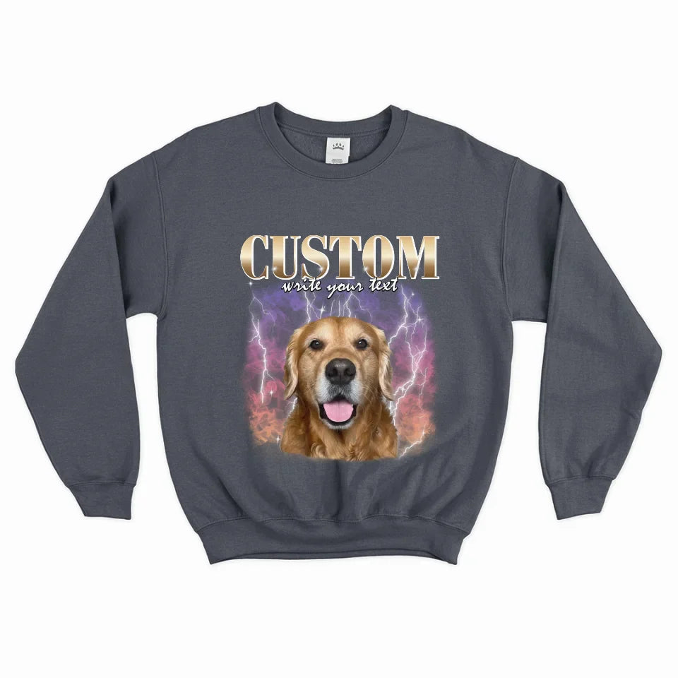 Custom Vintage Style Pet Sweatshirt