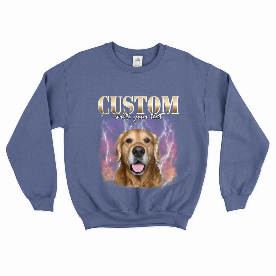 Custom Vintage Style Pet Sweatshirt