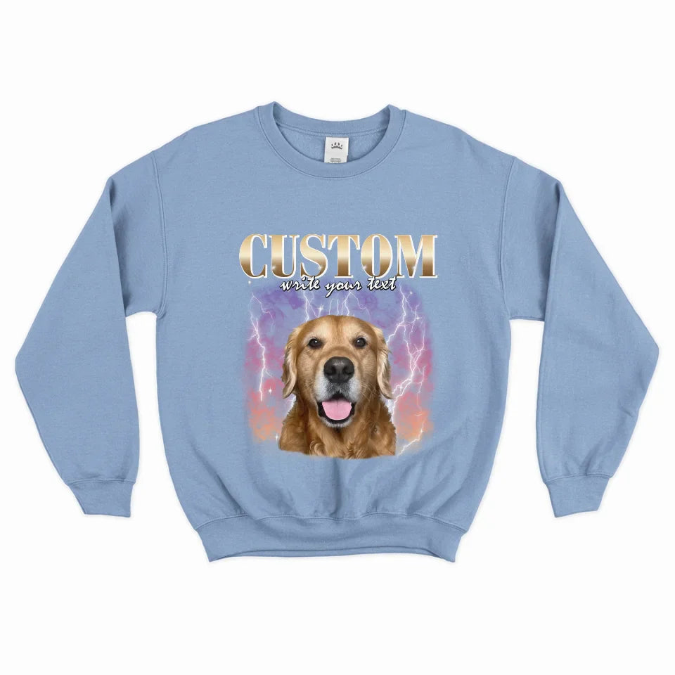 Custom Vintage Style Pet Sweatshirt