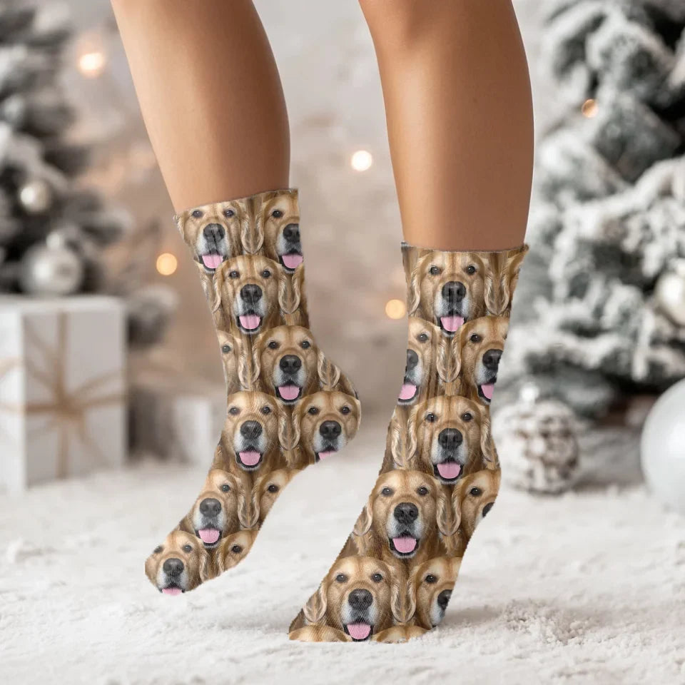 Mash Up Pet Face Socks