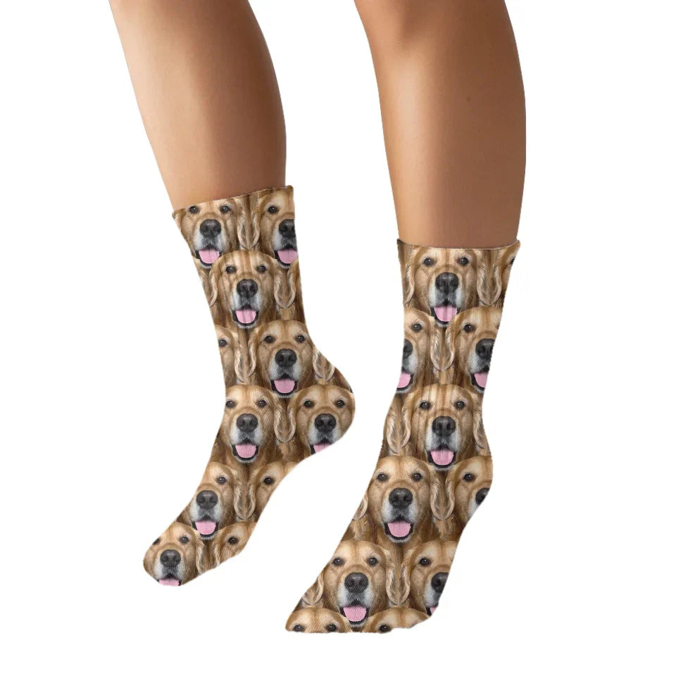 Mash Up Pet Face Socks