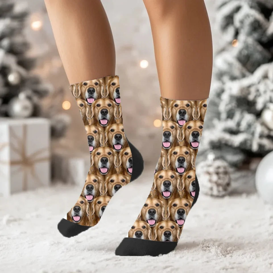 Mash Up Pet Face Socks
