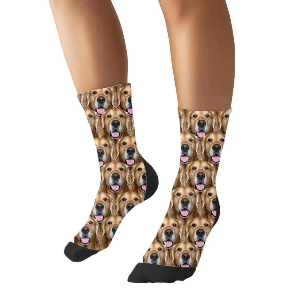 Mash Up Pet Face Socks