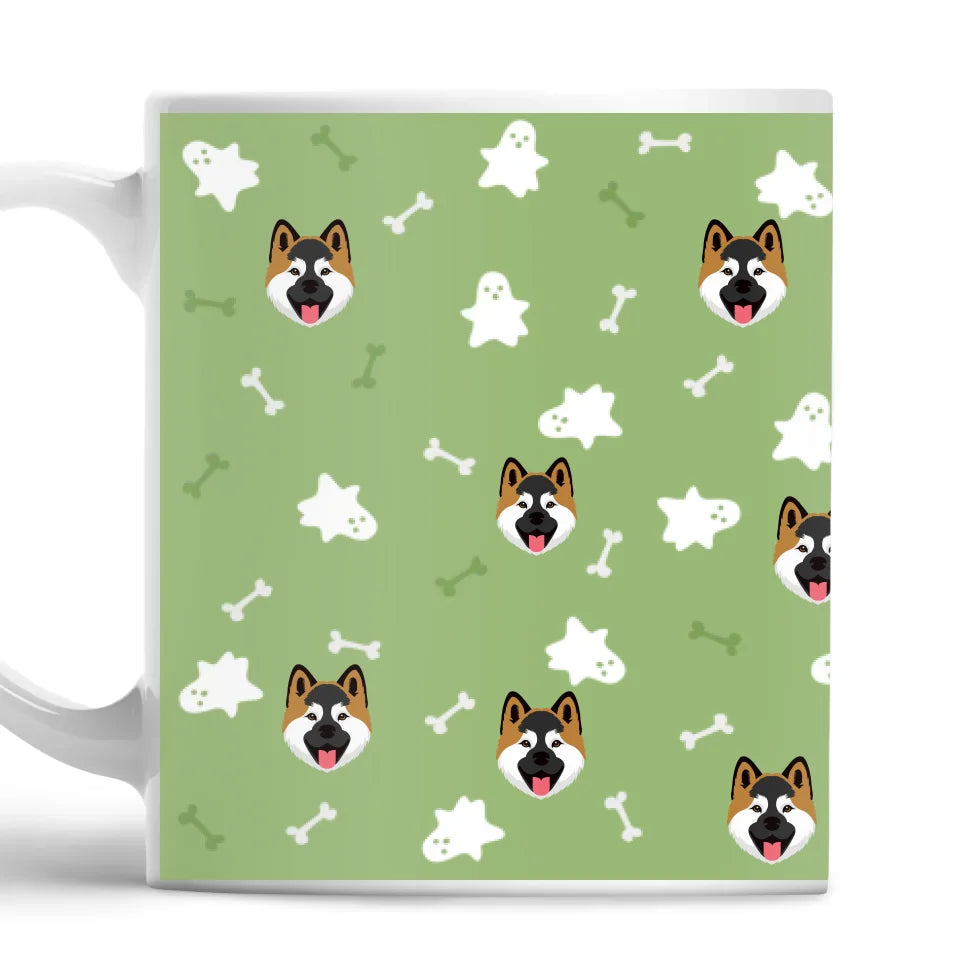 Happy Howloween Mug with Custom Pet Icon