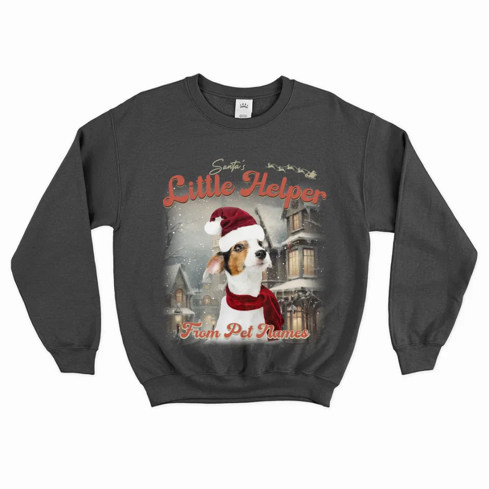 Custom Vintage Christmas Pet Sweatshirt