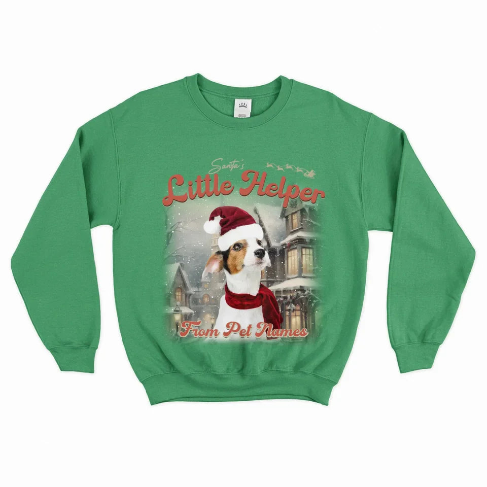 Custom Vintage Christmas Pet Sweatshirt