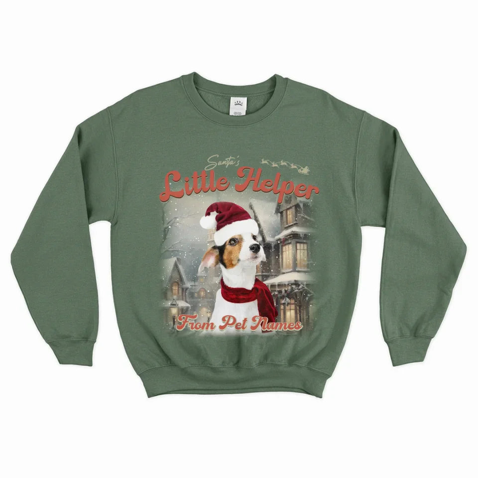 Custom Vintage Christmas Pet Sweatshirt