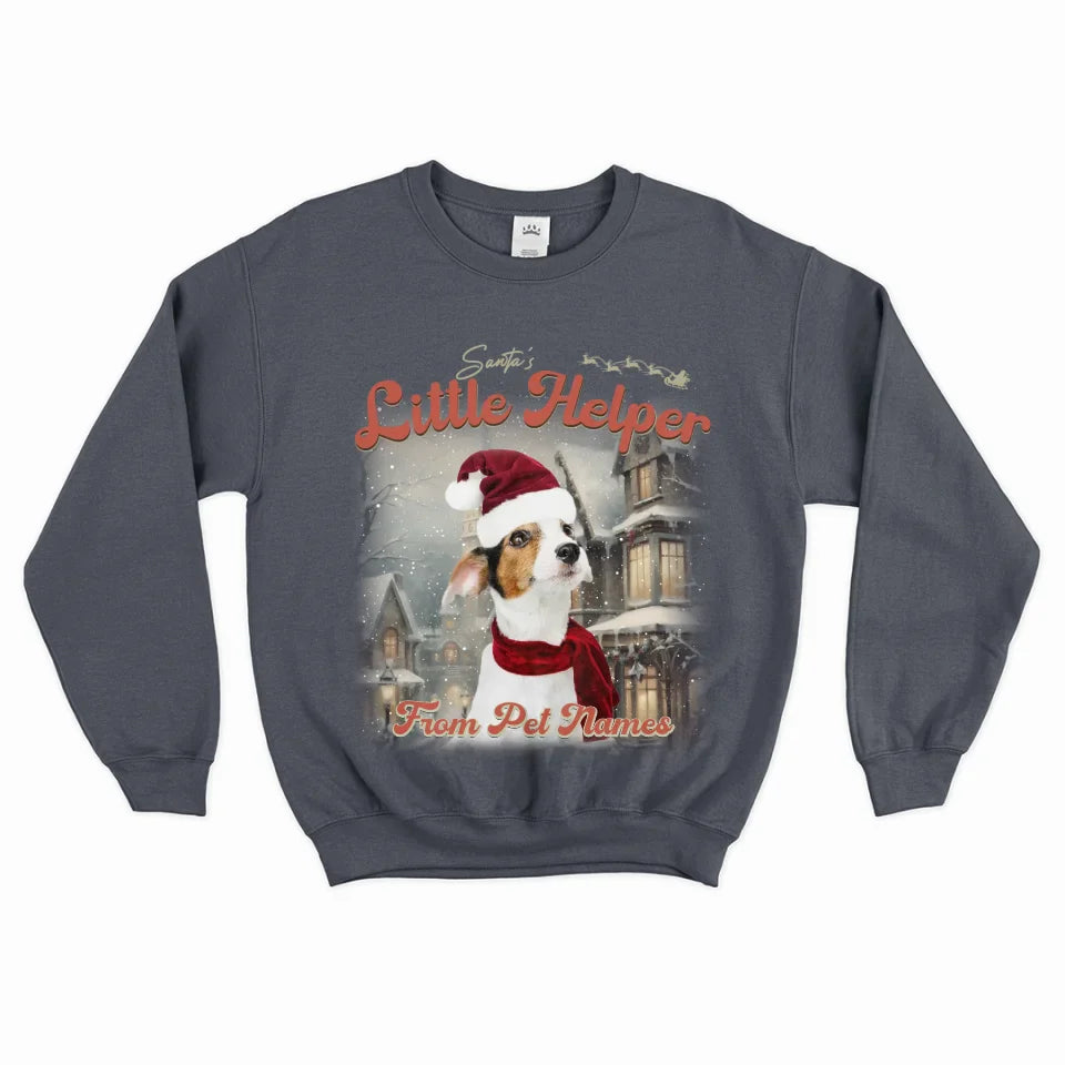 Custom Vintage Christmas Pet Sweatshirt