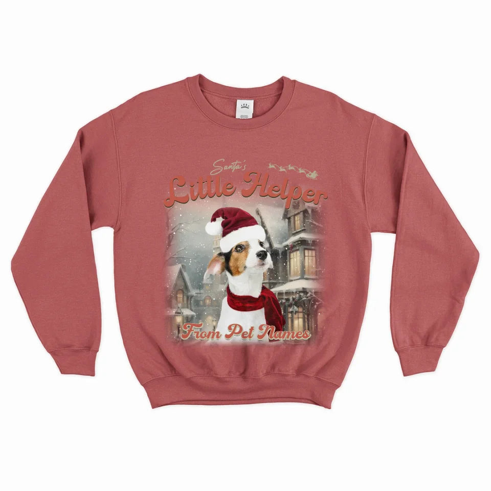Custom Vintage Christmas Pet Sweatshirt