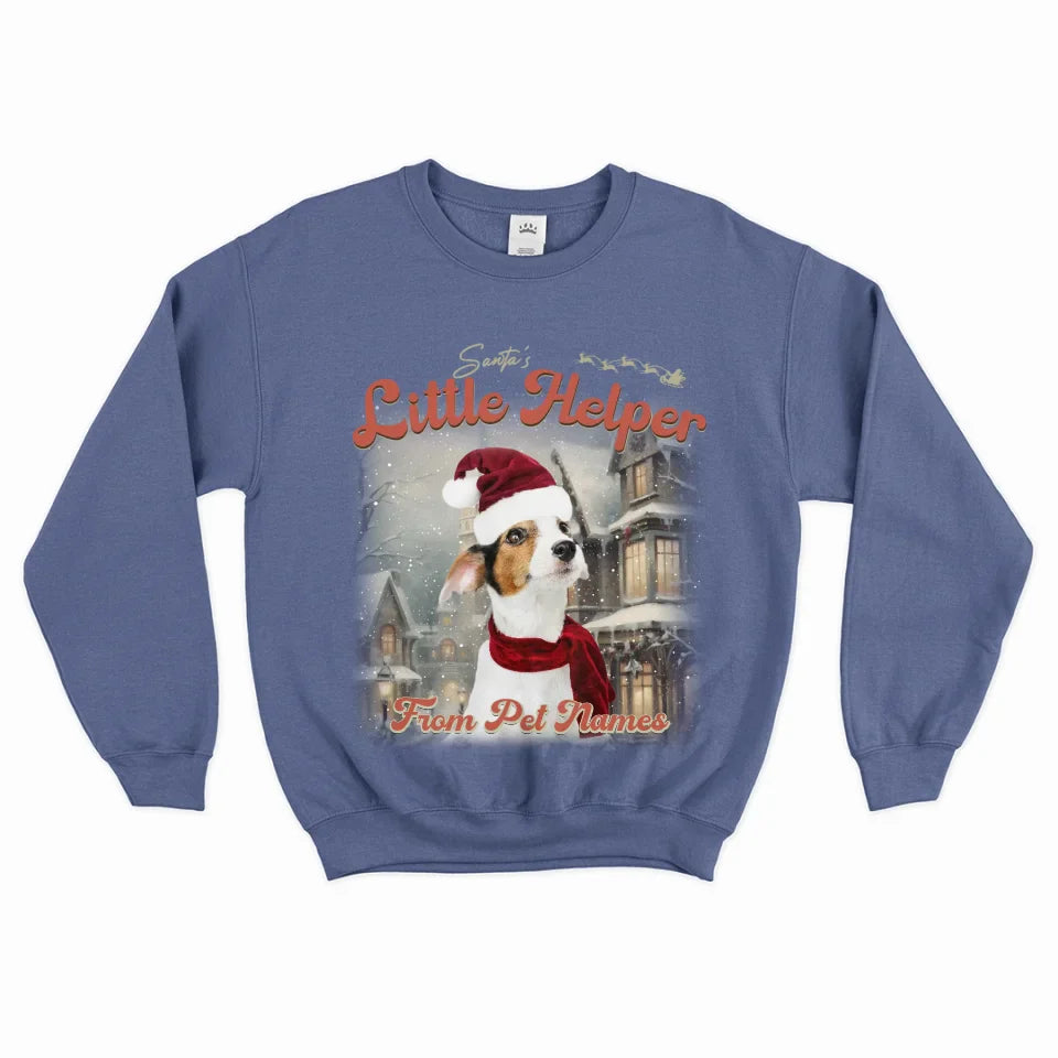 Custom Vintage Christmas Pet Sweatshirt