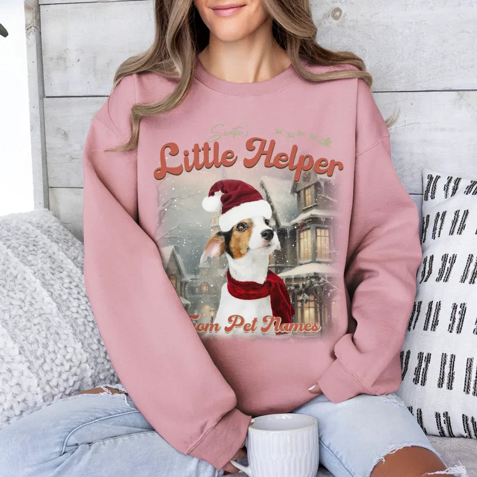 Custom Vintage Christmas Pet Sweatshirt