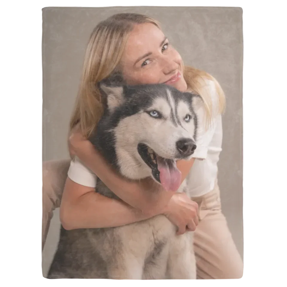 Blanket Mock up template