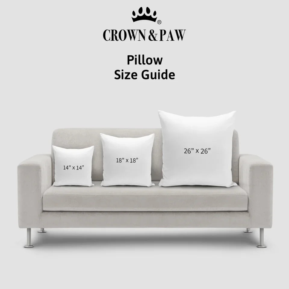 Personalized Photo Upload Throw Pillow