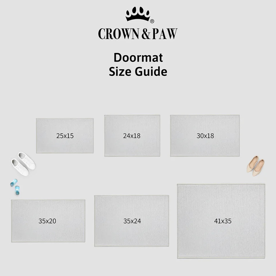 Personalized Welcome to Pet Name's House Custom Doormat