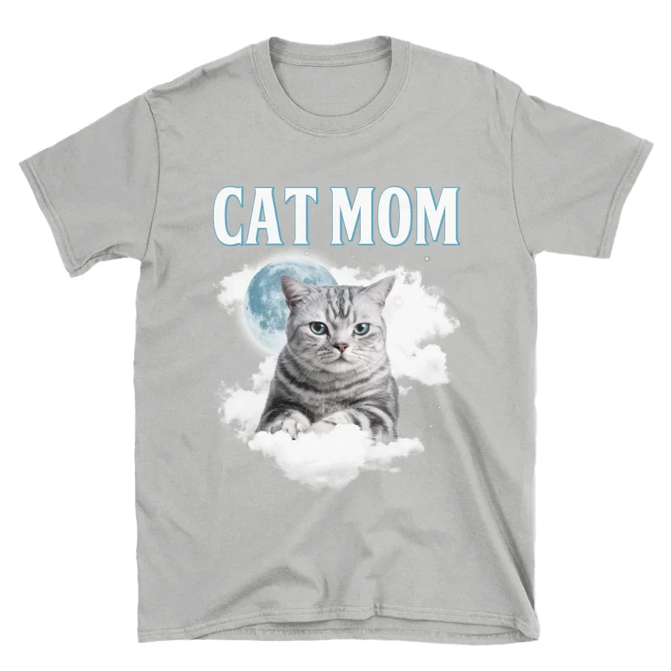 Custom Night Sky Pet Photo Upload T-Shirt