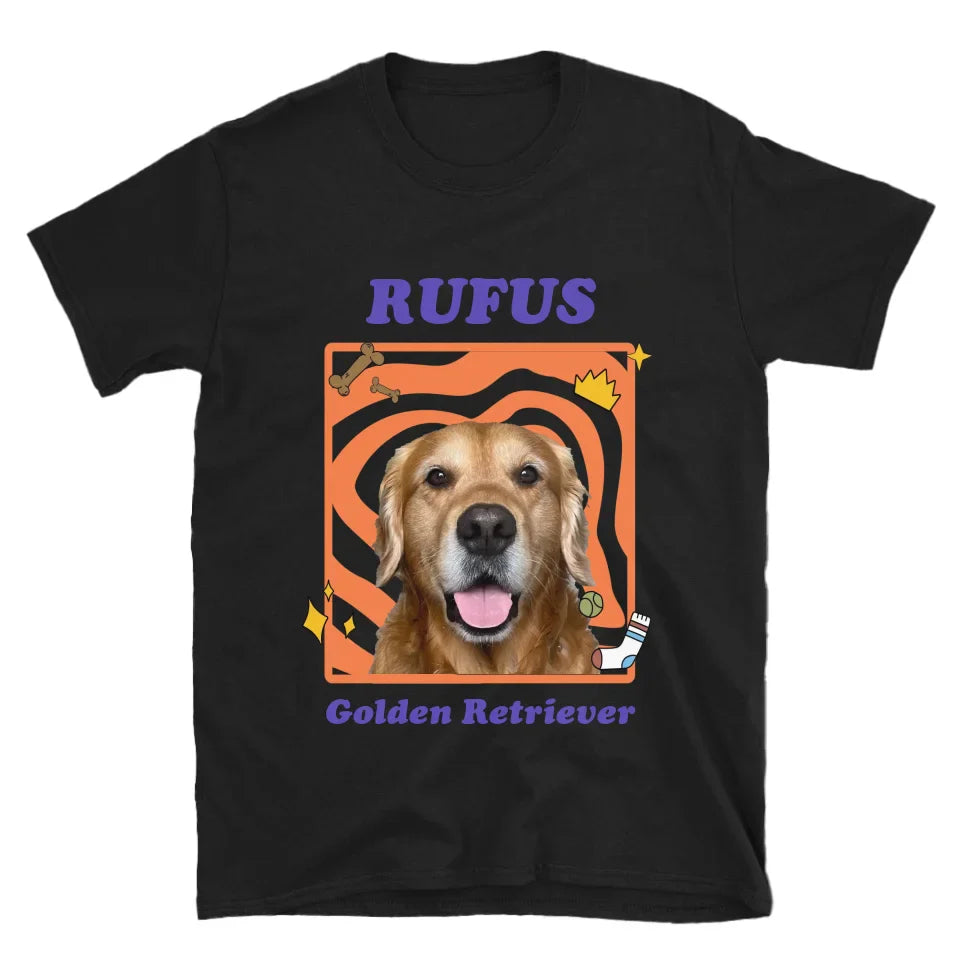 Personalized Pop Art Pet Photo T-Shirt