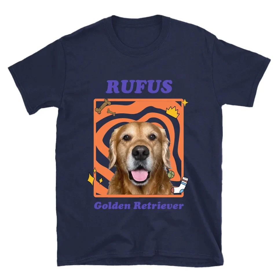 Personalized Pop Art Pet Photo T-Shirt