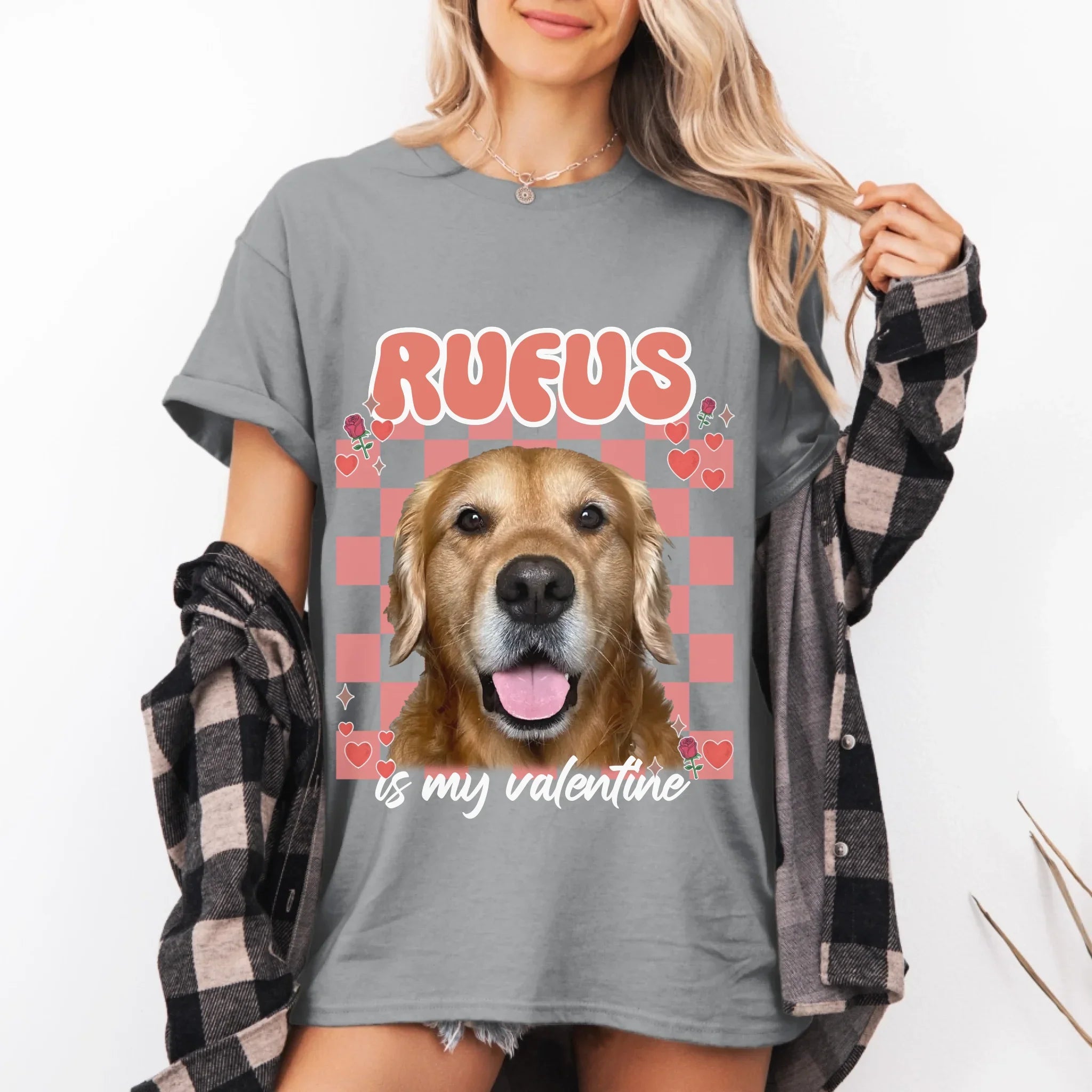 Personalized Custom Photo Valentines T-Shirt