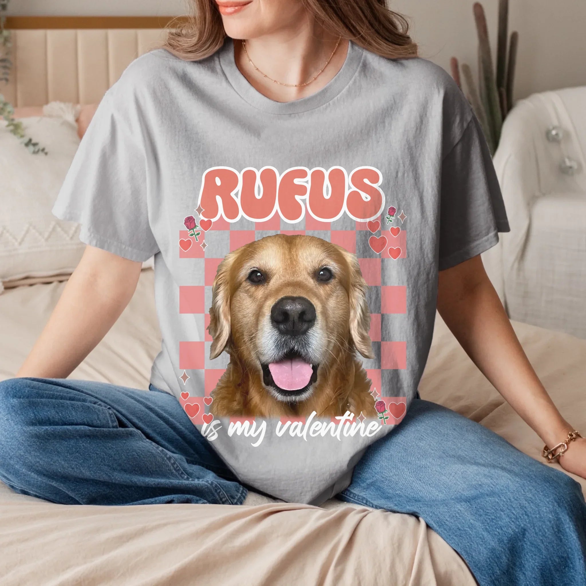 Personalized Custom Photo Valentines T-Shirt