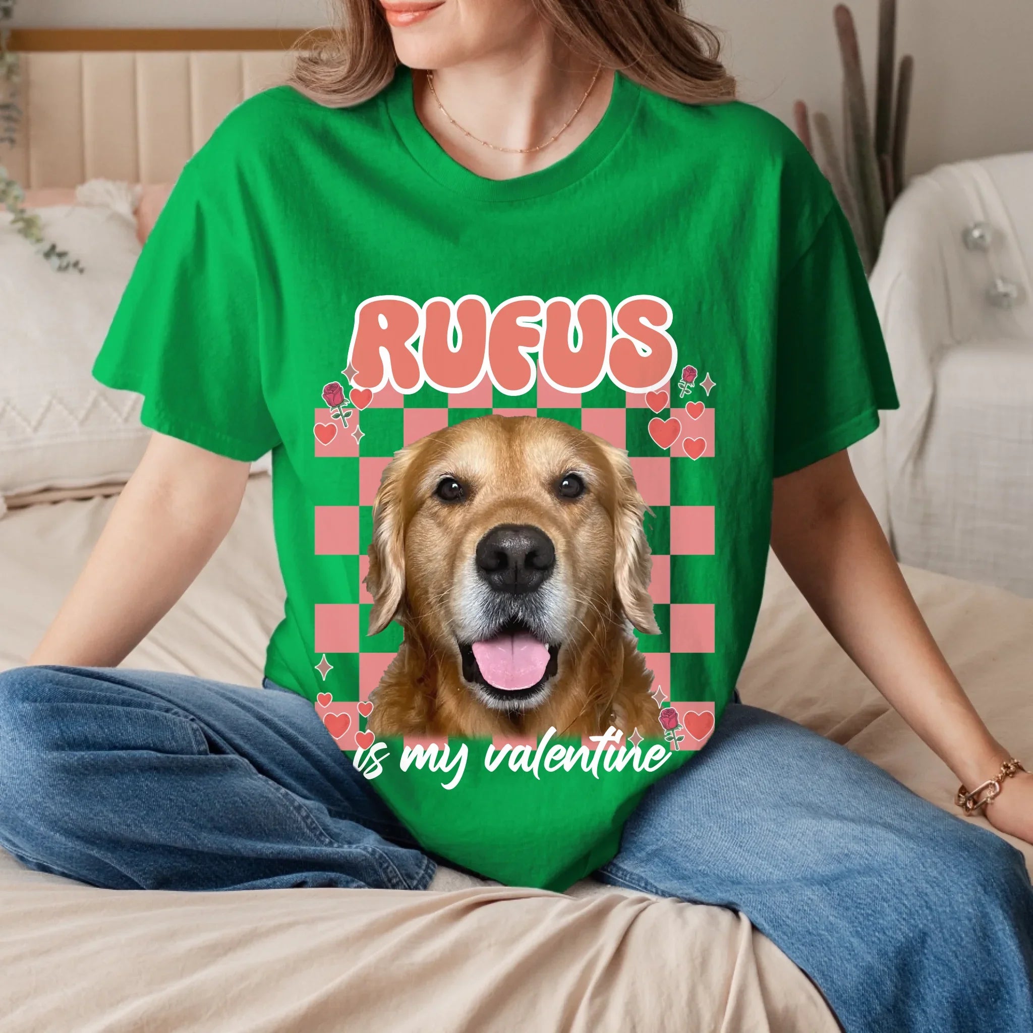 Personalized Custom Photo Valentines T-Shirt
