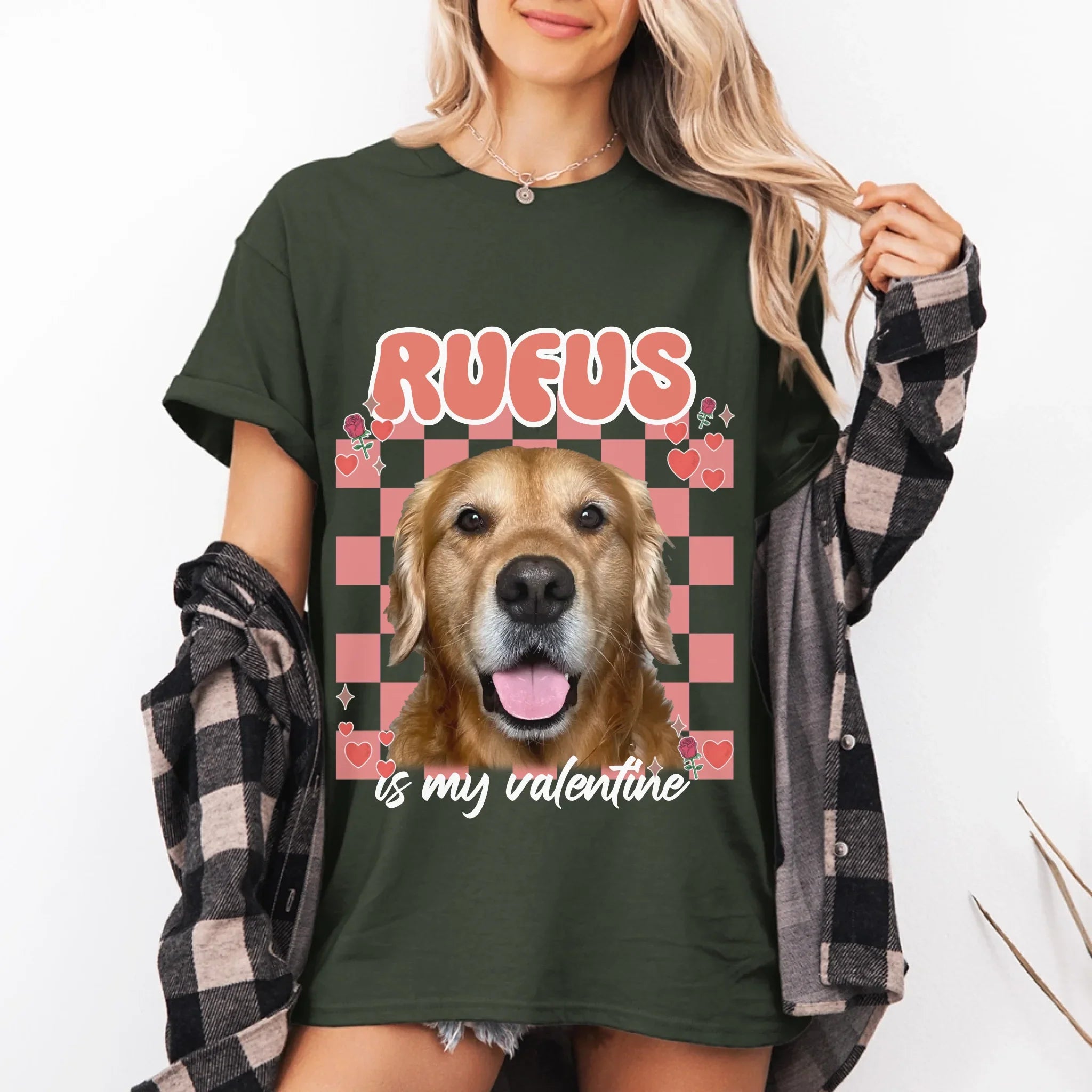 Personalized Custom Photo Valentines T-Shirt