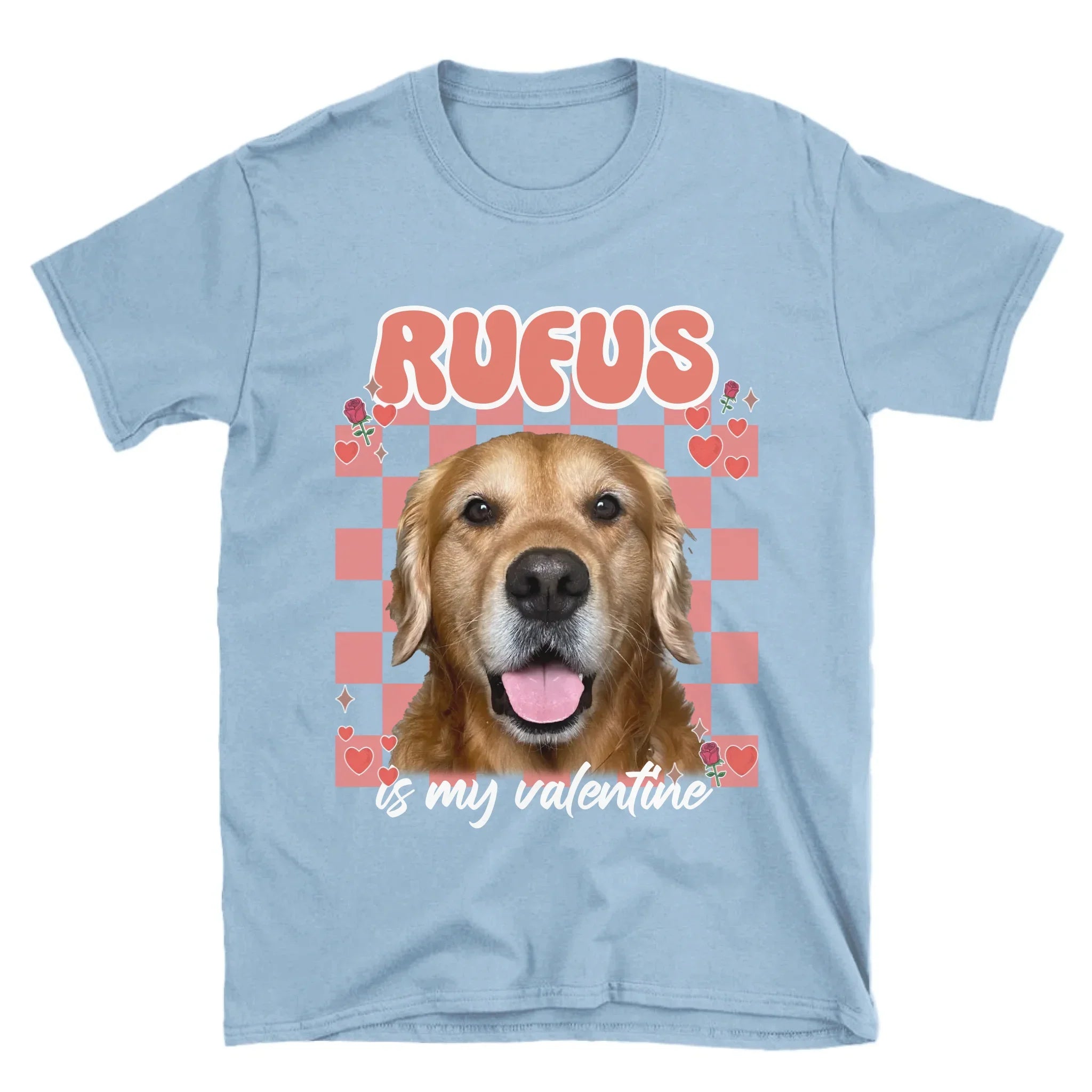 Personalized Custom Photo Valentines T-Shirt