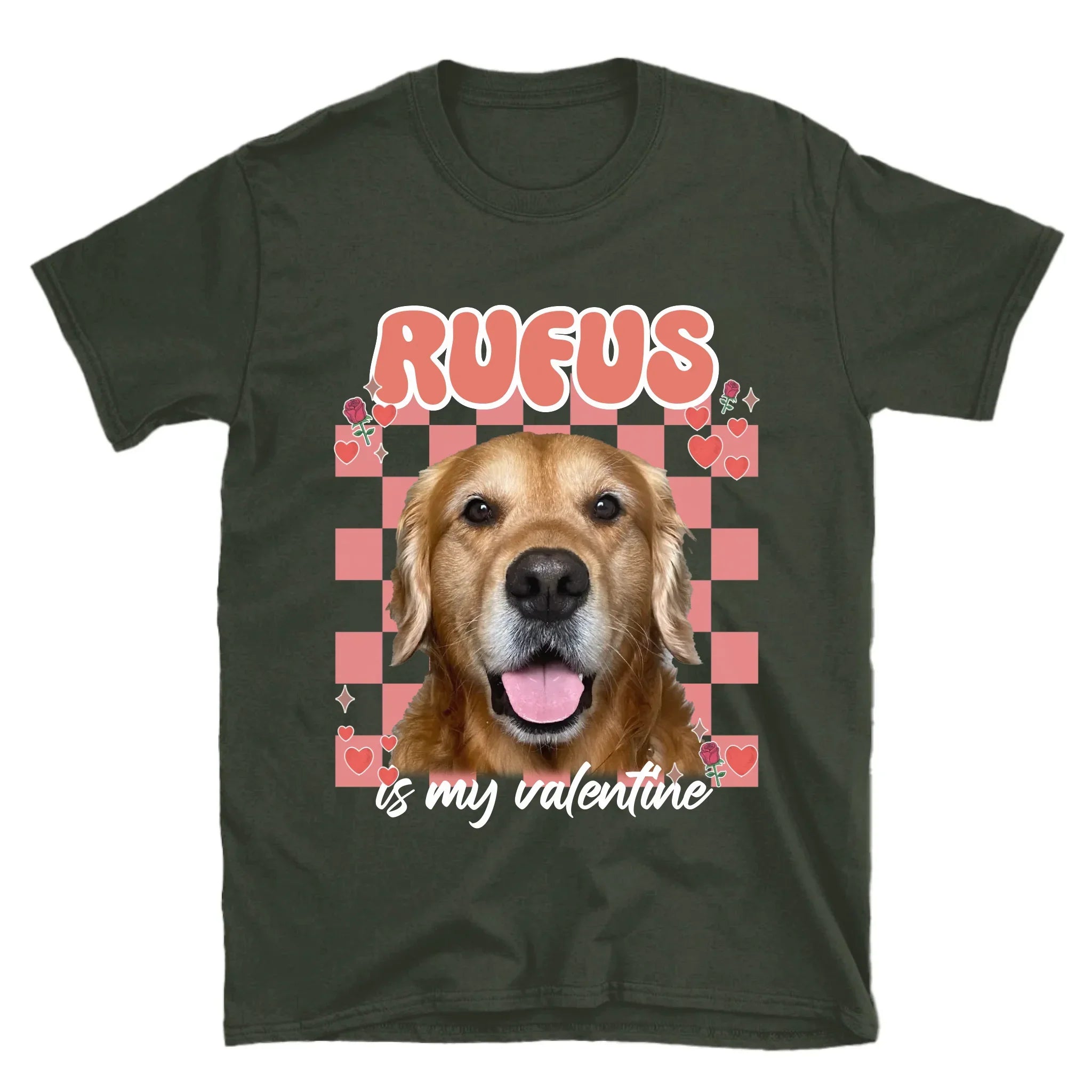 Personalized Custom Photo Valentines T-Shirt