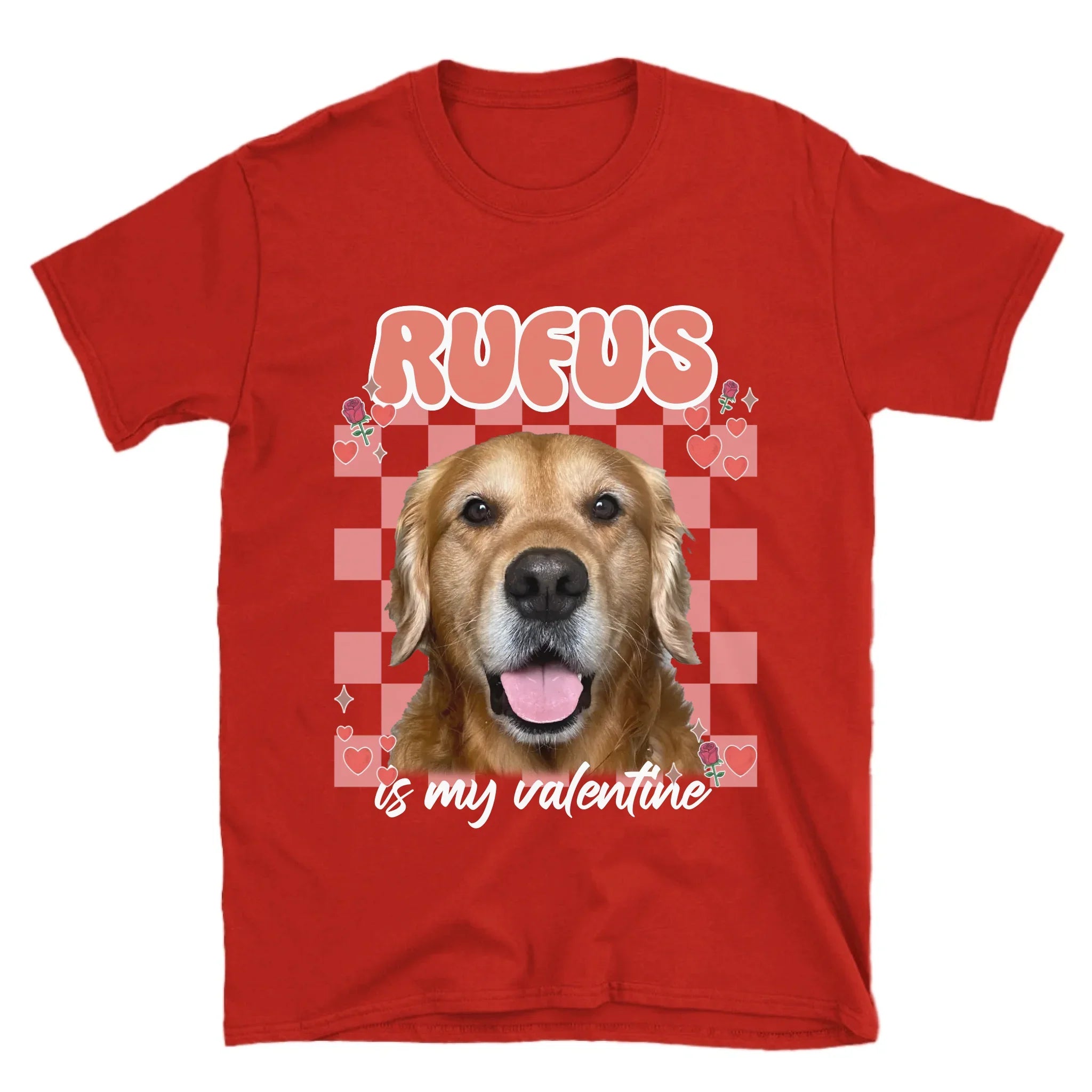 Personalized Custom Photo Valentines T-Shirt