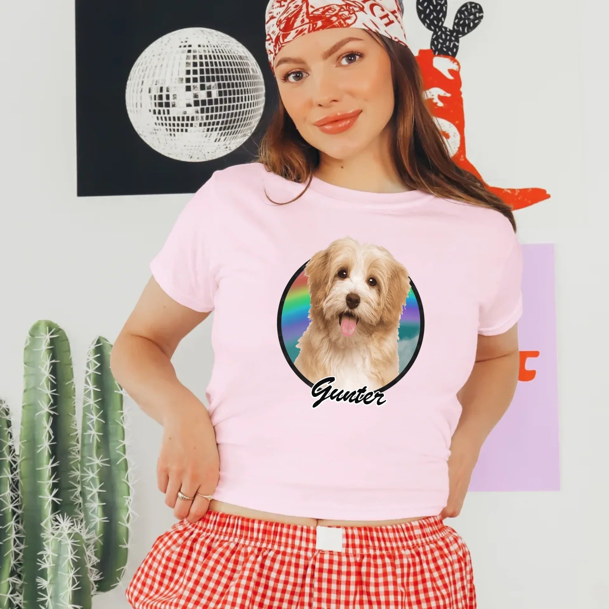 Personalized Pet Photo Baby Tee