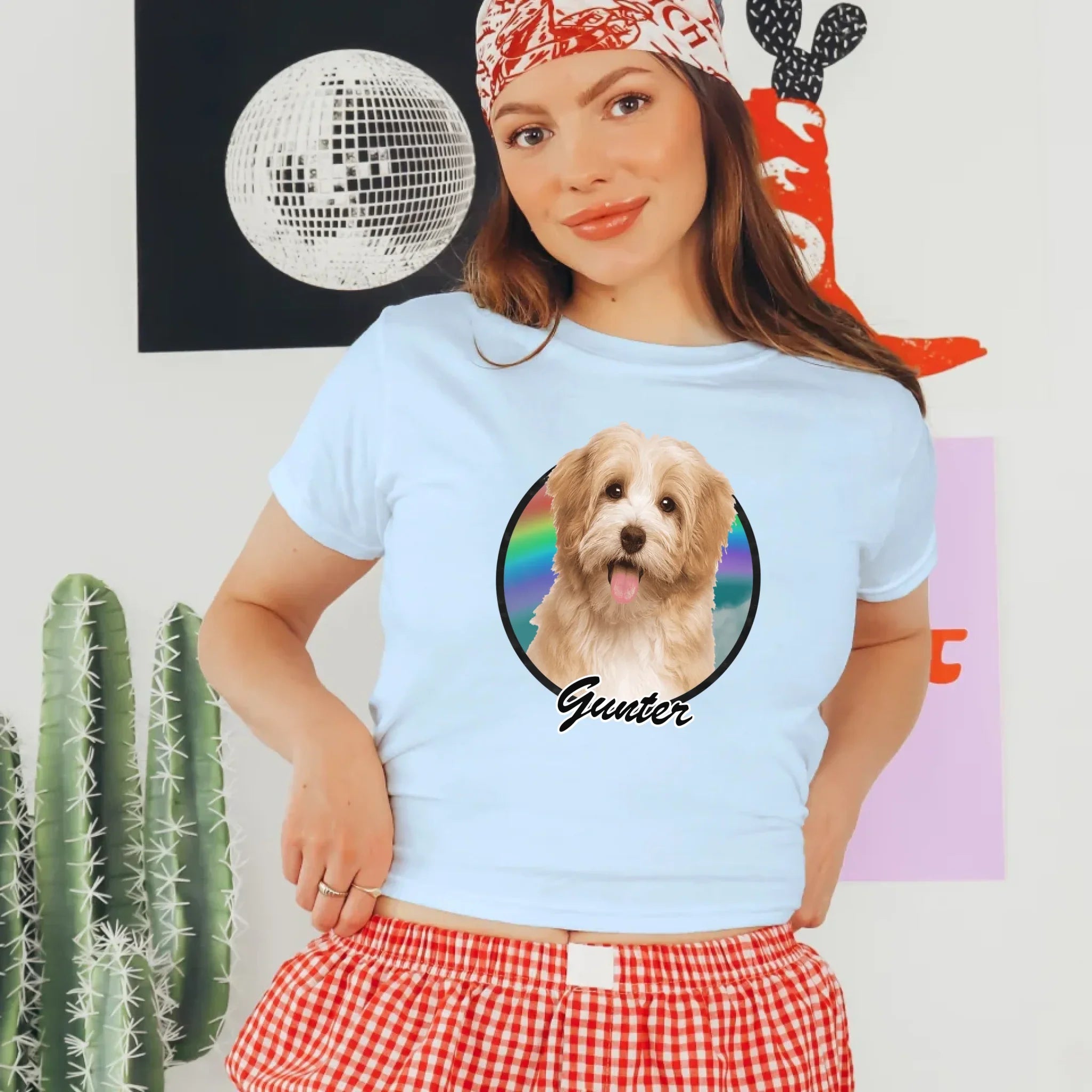 Personalized Pet Photo Baby Tee