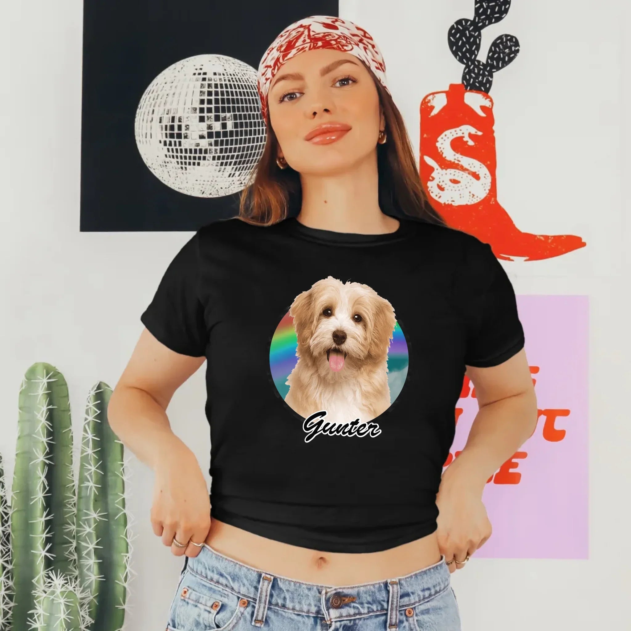 Personalized Pet Photo Baby Tee