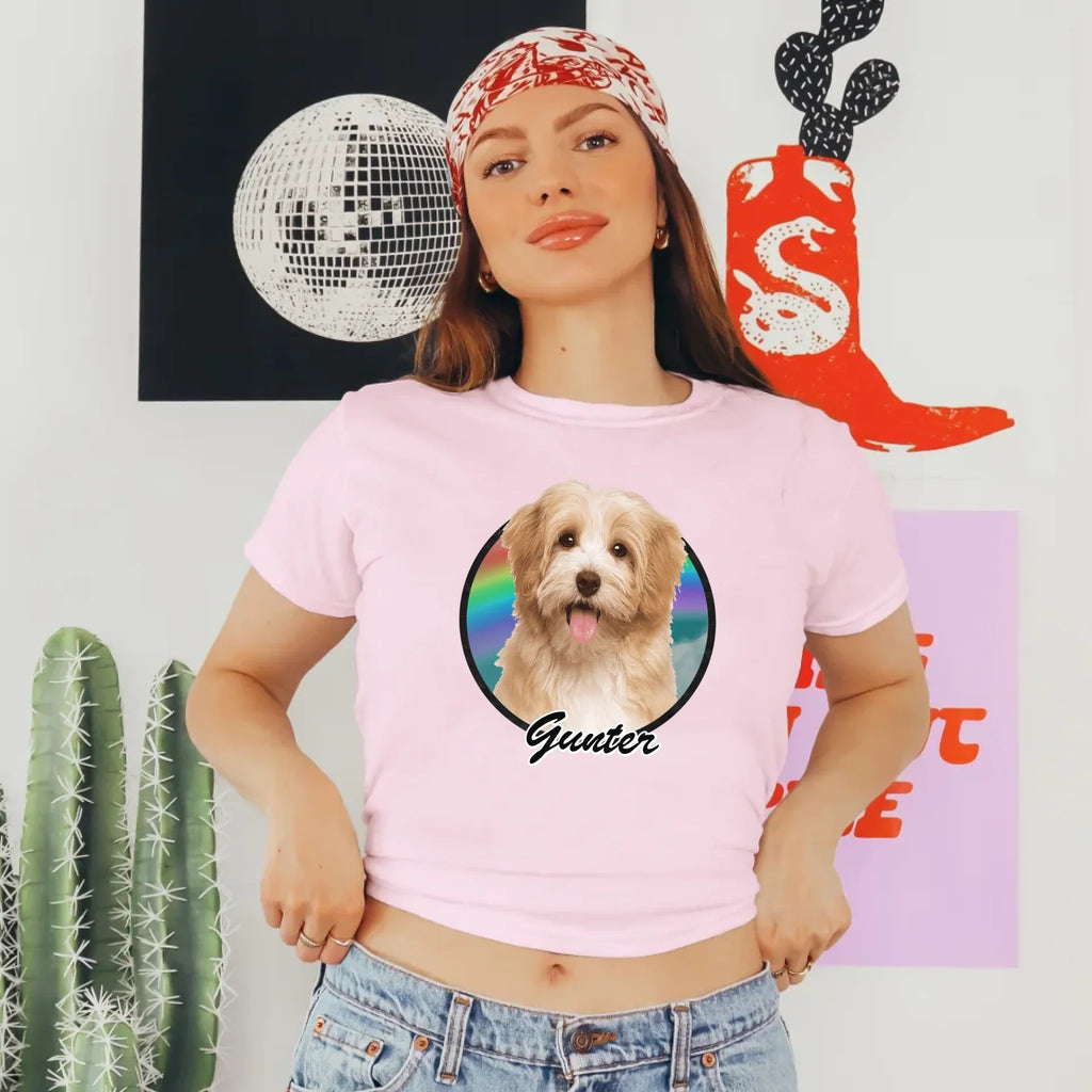 Personalized Pet Photo Baby Tee
