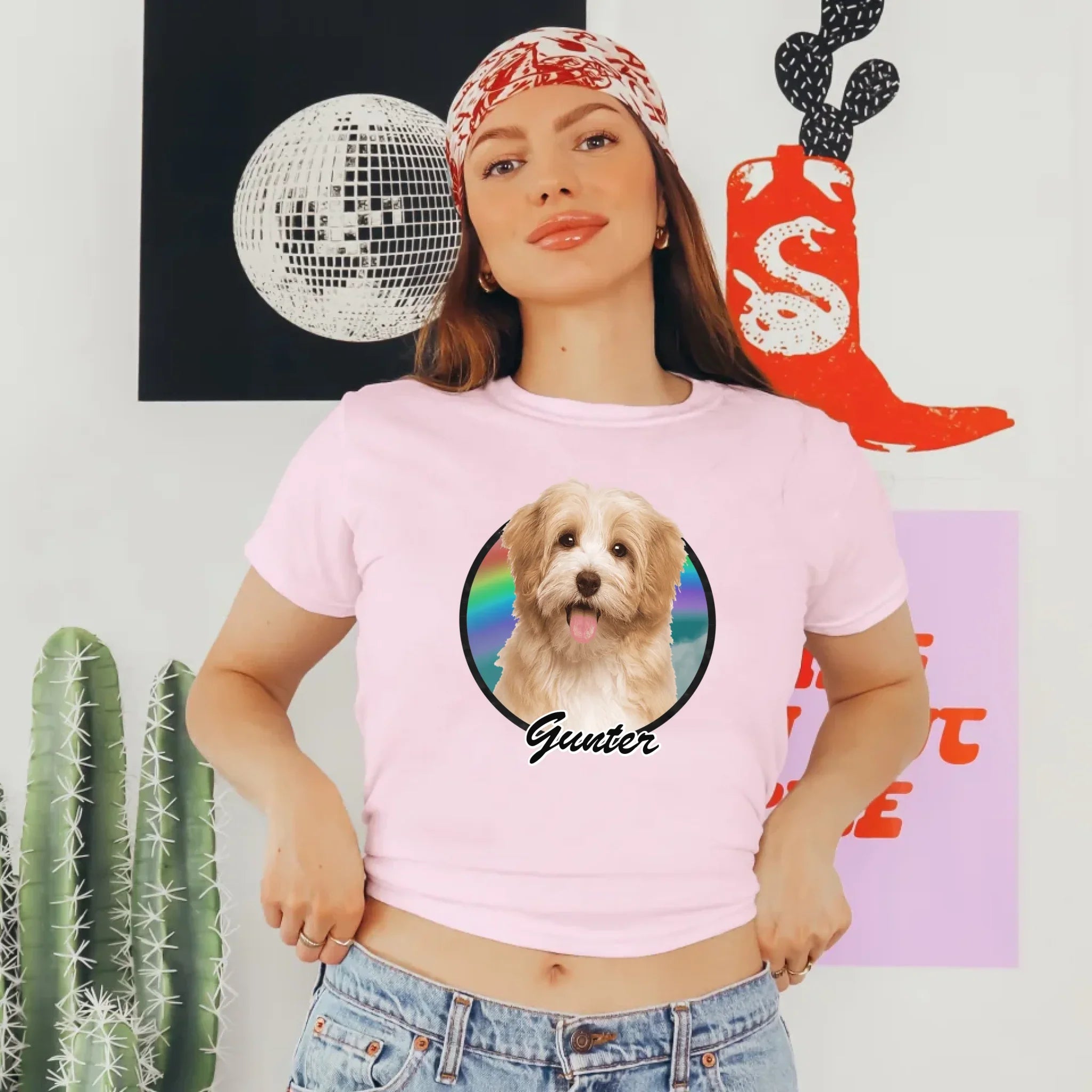 Personalized Pet Photo Baby Tee